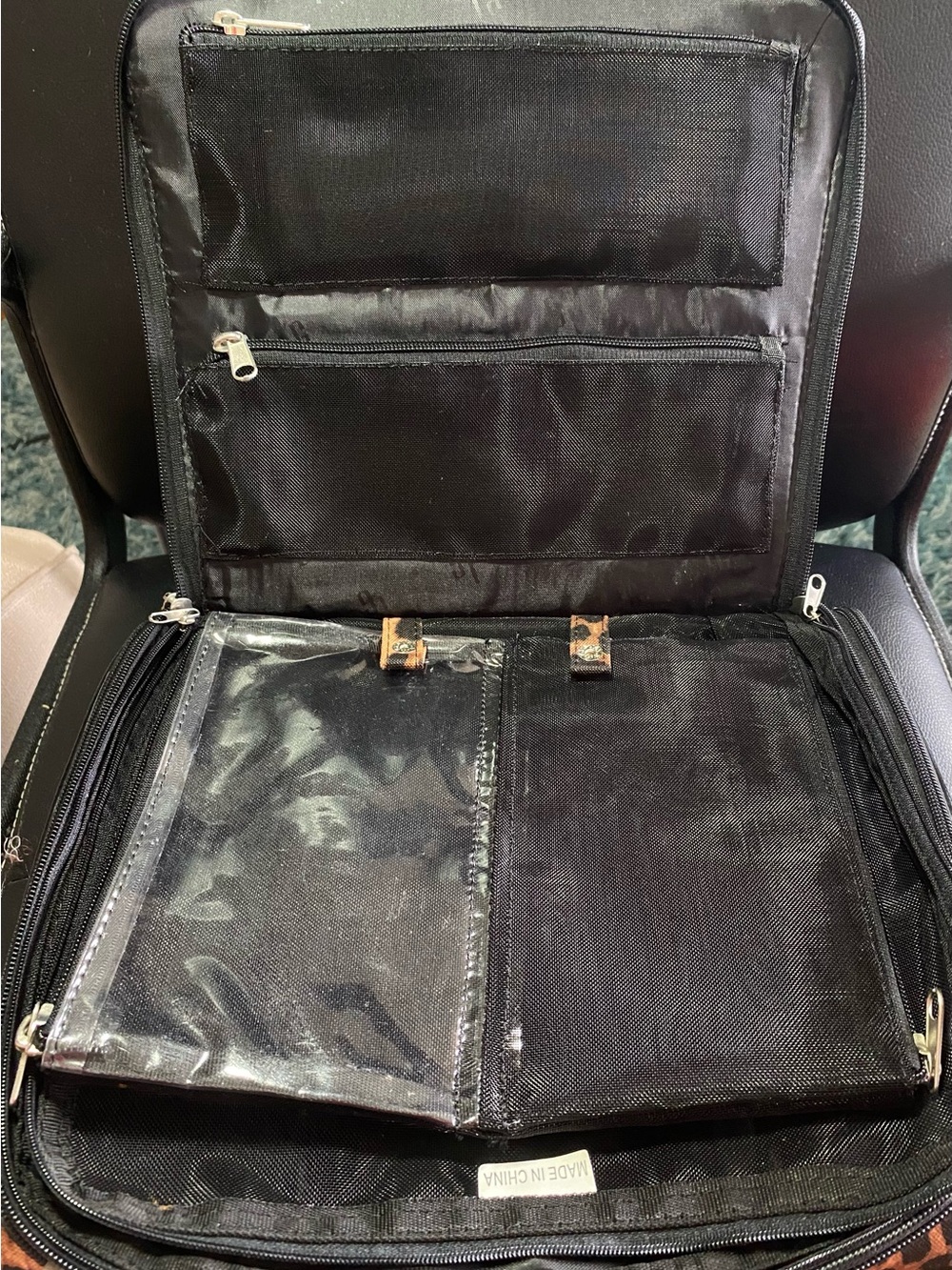 Lori Greiner Ultimate Cosmetic Organizer Case In Leopard - Picture 7 of 11